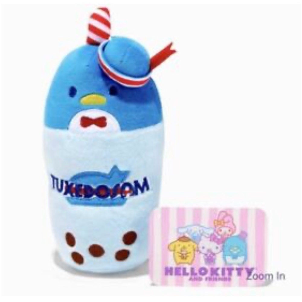 NWT Hello Kitty Tuxedo Sam boba plush 9"